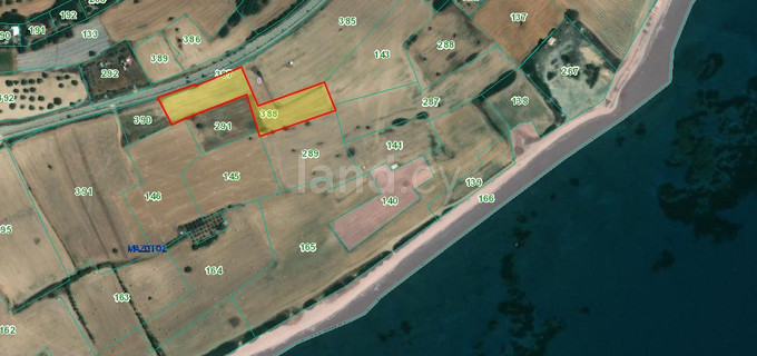 Touristic field for sale in Larnaca