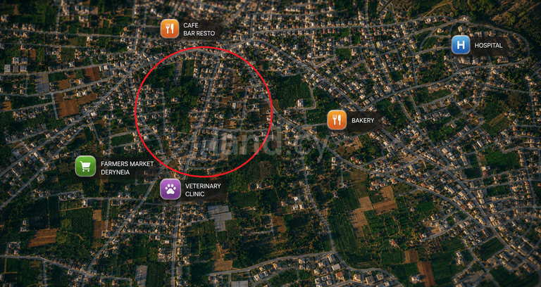 Residential plot for sale in Deryneia