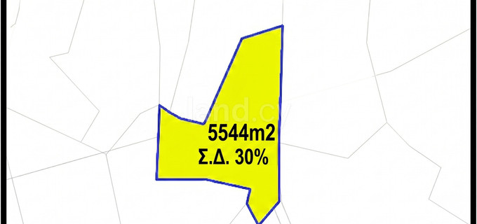 Residential field for sale in Limassol