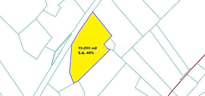 Touristic field for sale in Larnaca