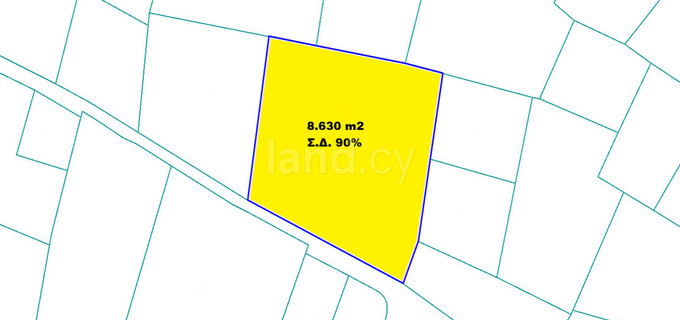 Residential field for sale in Larnaca