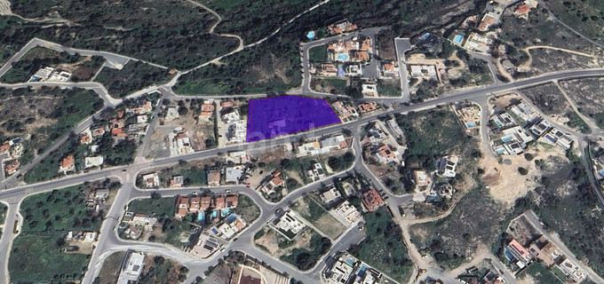 Tomt avsedd för boende till salu i Paphos