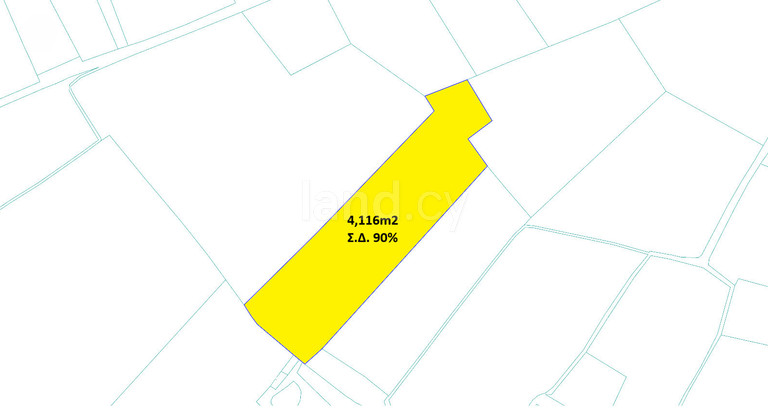 Residential field for sale in Nicosia