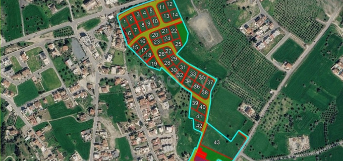 Wohnbaugrundstück in Larnaca zu verkaufen
