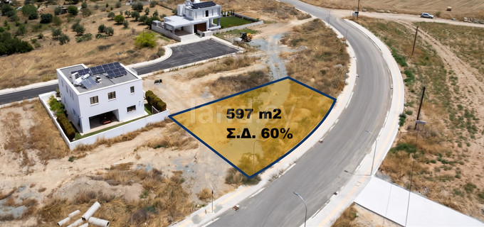 Tomt avsedd för boende till salu i Nicosia