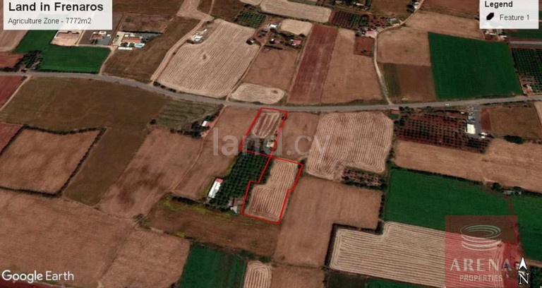 Plot for sale in Frenaros