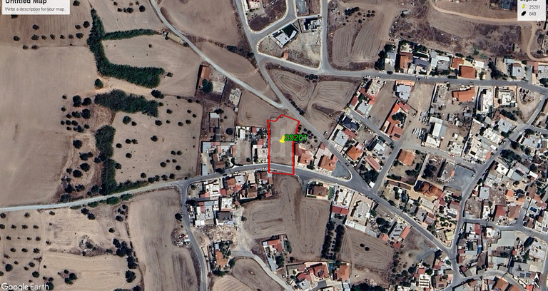 Residential plot for sale in Larnaca