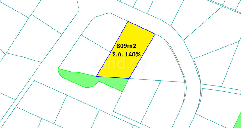Parcela residencial a la venta en Nicosia