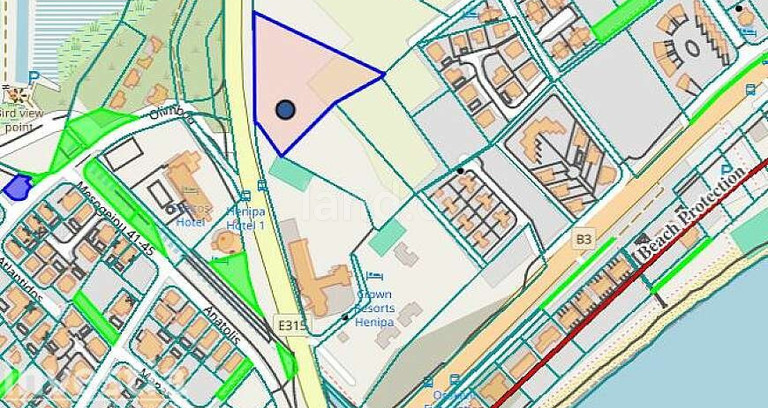 Touristic field for sale in Larnaca