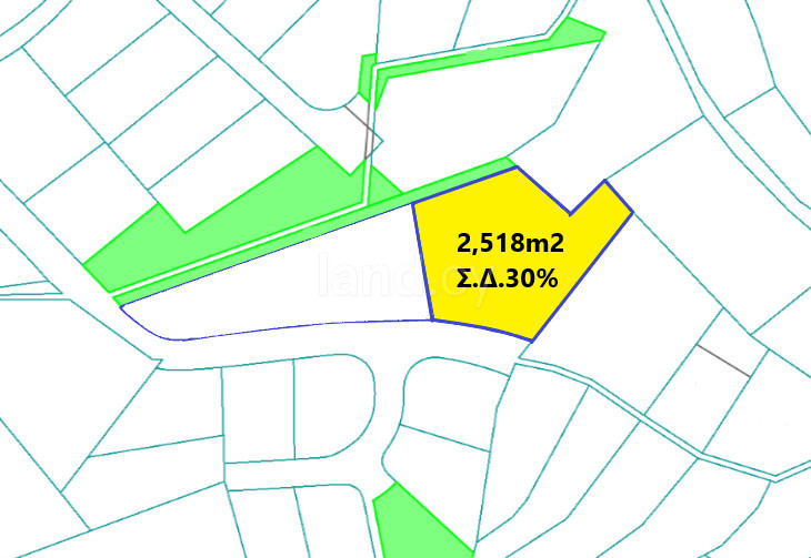 Residential plot for sale in Limassol