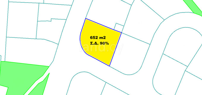Parcelle résidentielle à vendre à Nicosie