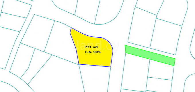 Parcelle résidentielle à vendre à Nicosie