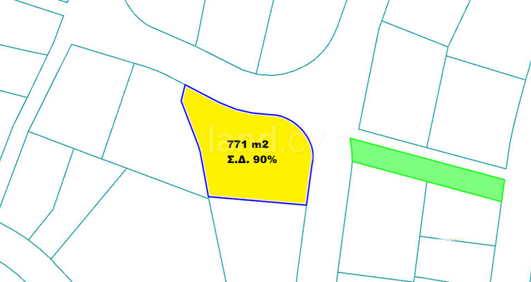 Działka mieszkaniowa na sprzedaż w Nicosia