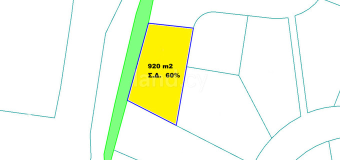 Parcelle résidentielle à vendre à Nicosie