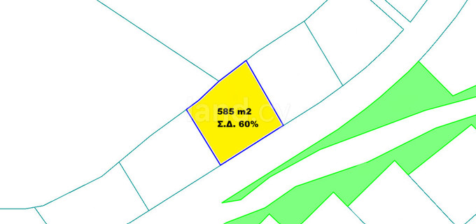 Parcelle résidentielle à vendre à Nicosie