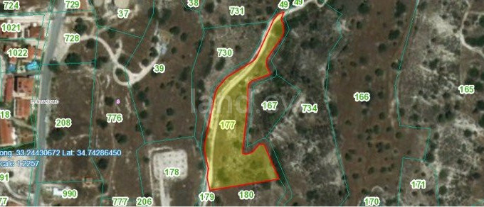 Residential field for sale in Limassol