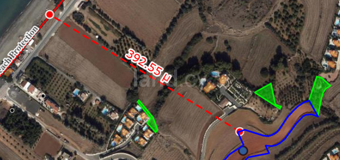 Touristic plot for sale in Paphos