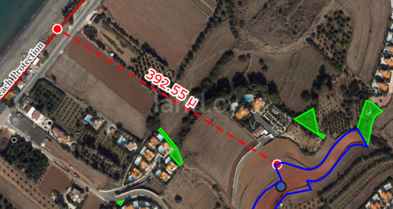 Touristic plot for sale in Paphos