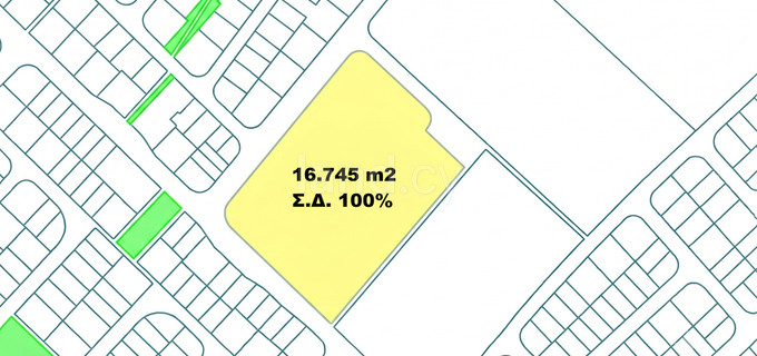 Commercial plot for sale in Nicosia