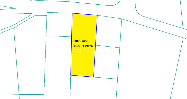Residential field for sale in Deryneia