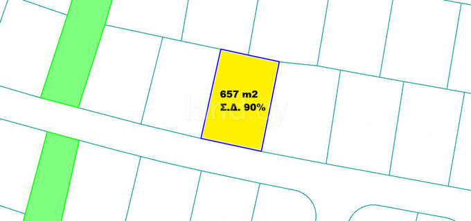 Parcela residencial a la venta en Paralimni