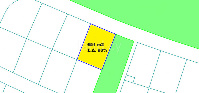 Parcela residencial a la venta en Paralimni