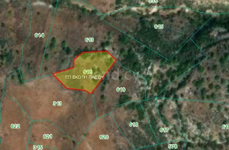 Landwirtschaftliches Baugebiet in Paphos zu verkaufen