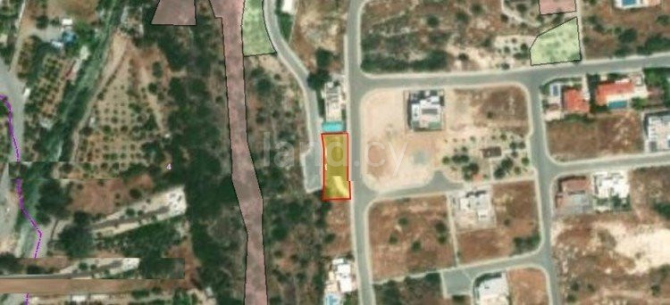 Tomt avsedd för boende till salu i Limassol