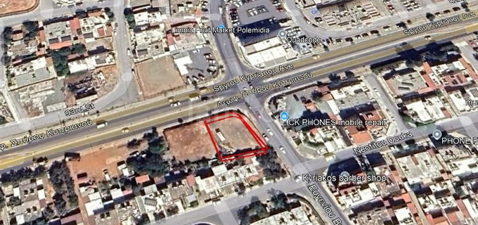 Commercial plot for sale in Limassol