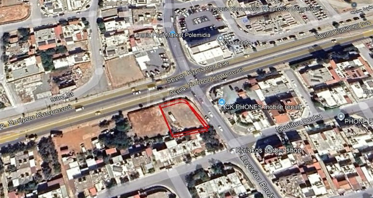 Parcelle commerciale à vendre à Limassol