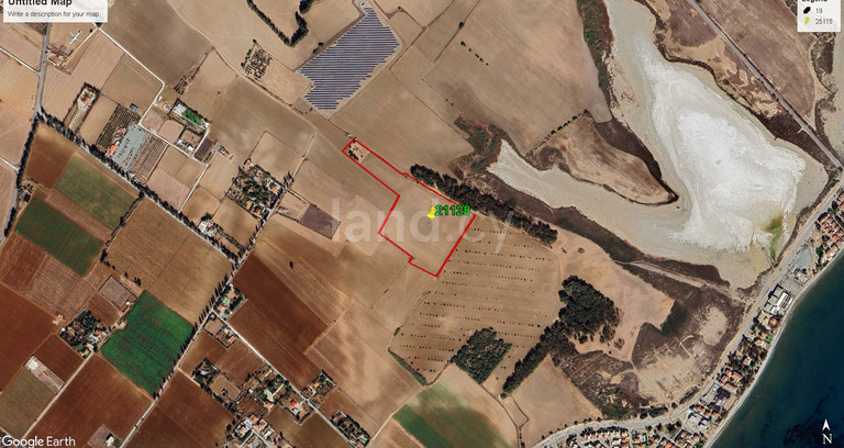 Touristic plot for sale in Larnaca