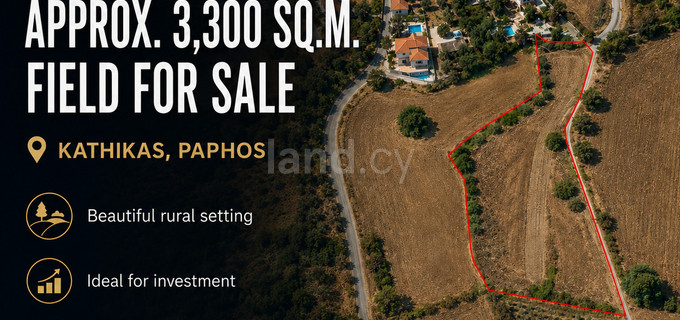 Campo residencial a la venta en Paphos