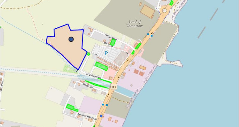 Touristic field for sale in Larnaca