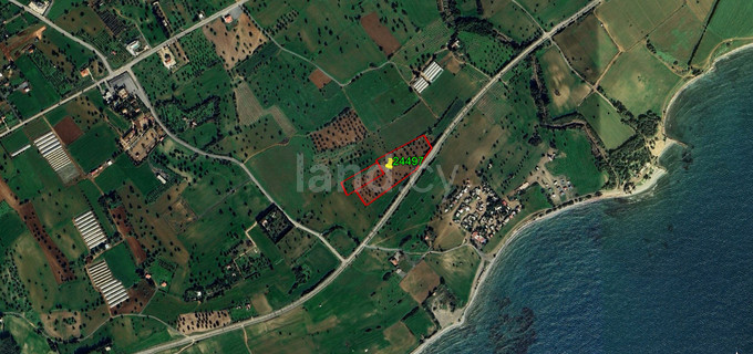 Touristic plot for sale in Larnaca