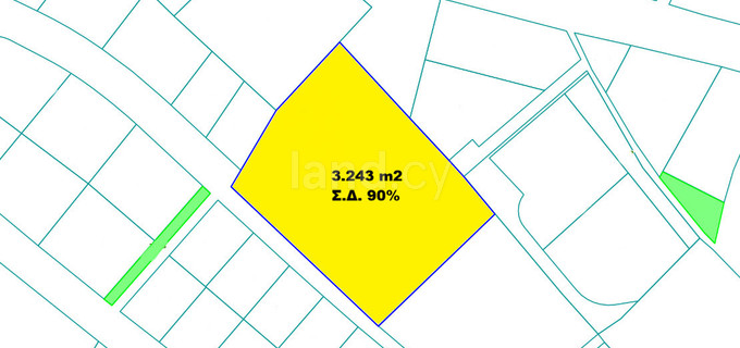 Residential field for sale in Nicosia