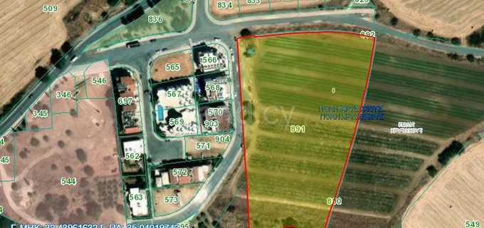 Residential plot for sale in Paphos