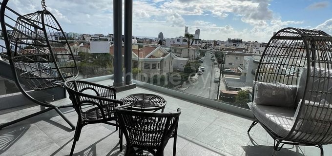 Penthouse apartment to rent in Germasogeia