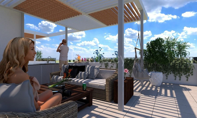 Penthouse-Wohnung in Deryneia zu verkaufen